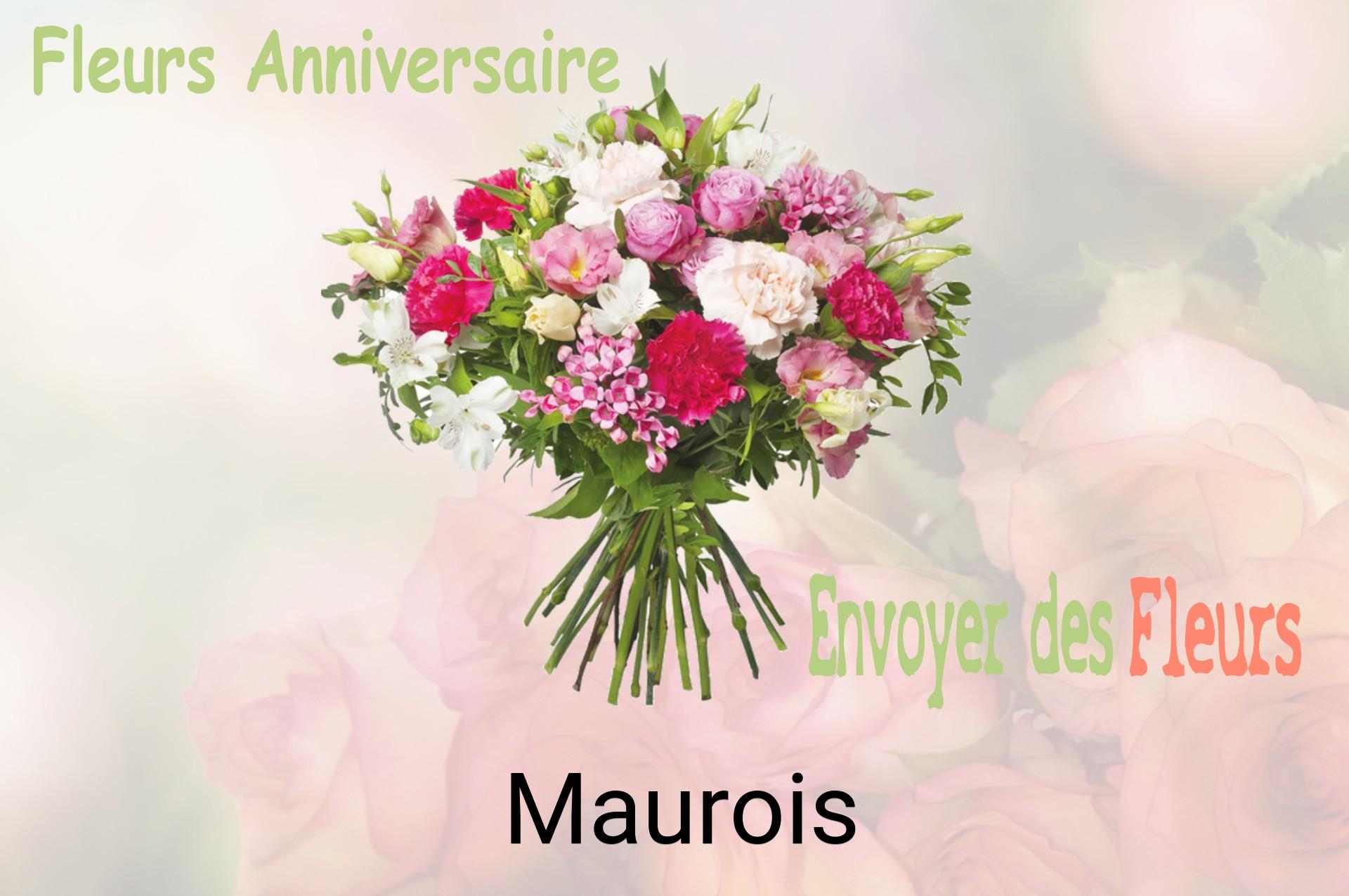 Bouquet de fleurs d’anniversaire livré à Maurois